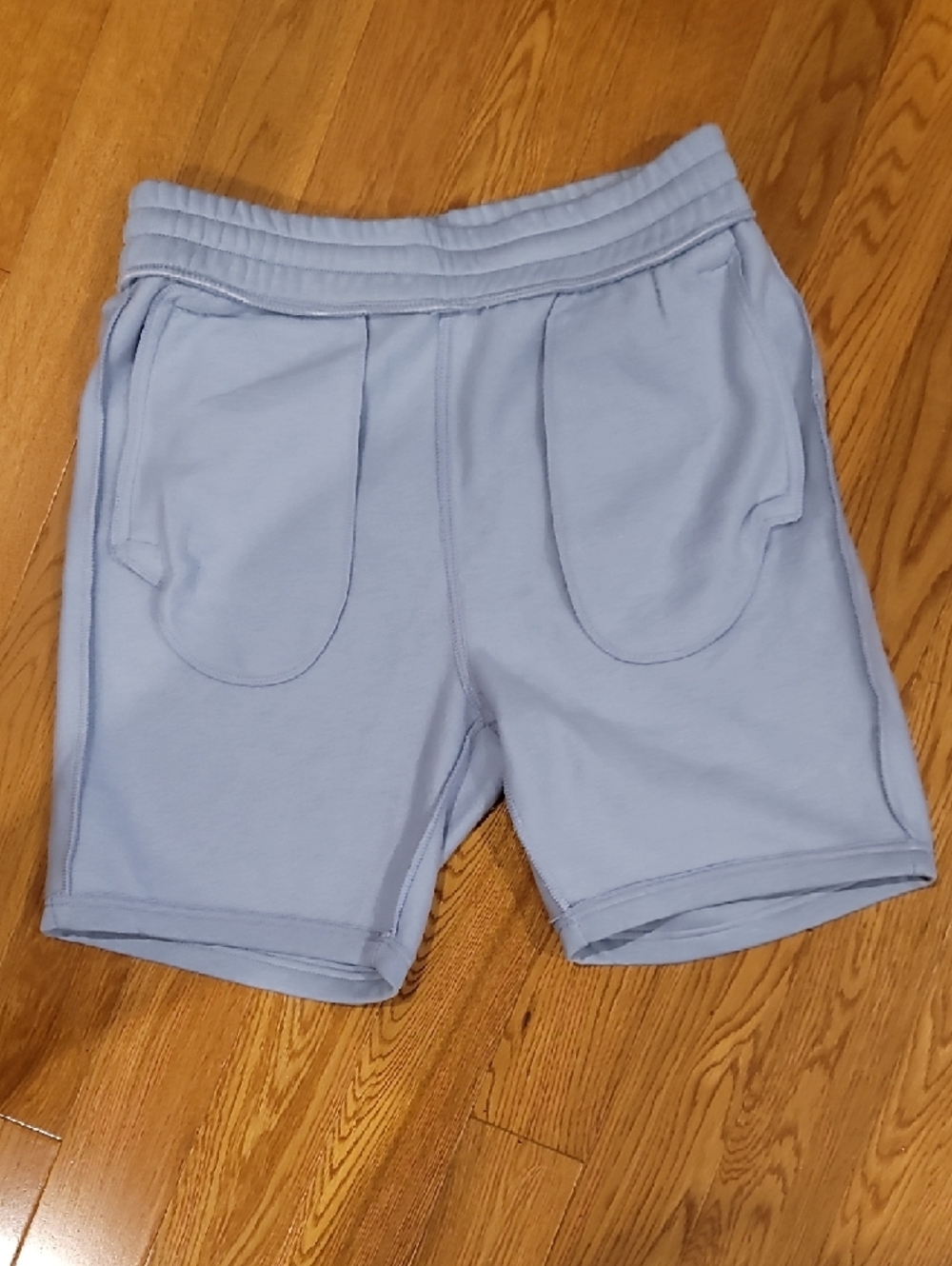 H&M Light Blue Athletic Drawstring Shorts - Picture 13 of 15